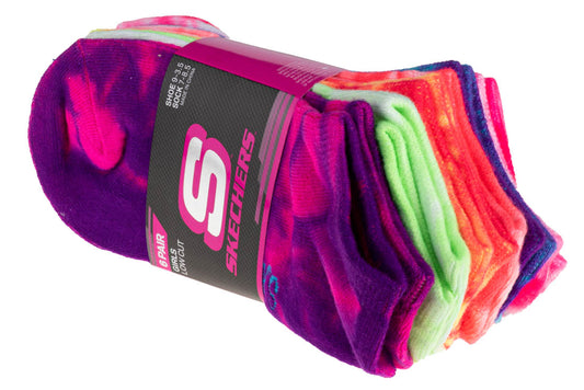 Skechers 6pk Girls Non Terry Tie Dye S107679-MULT Kids
