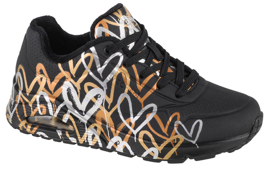 Skechers Uno-Metallic Love 155523-BKGD Women