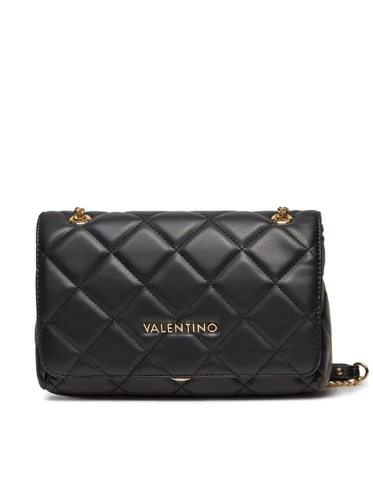 Mario Valentino Quilted Chain Shoulder Bag Navy (VBS3KK02R-002) Women