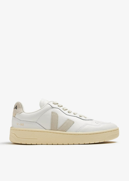 Veja W V-90 O.T Leather Ex-White_Natural (VD2003655A) Women